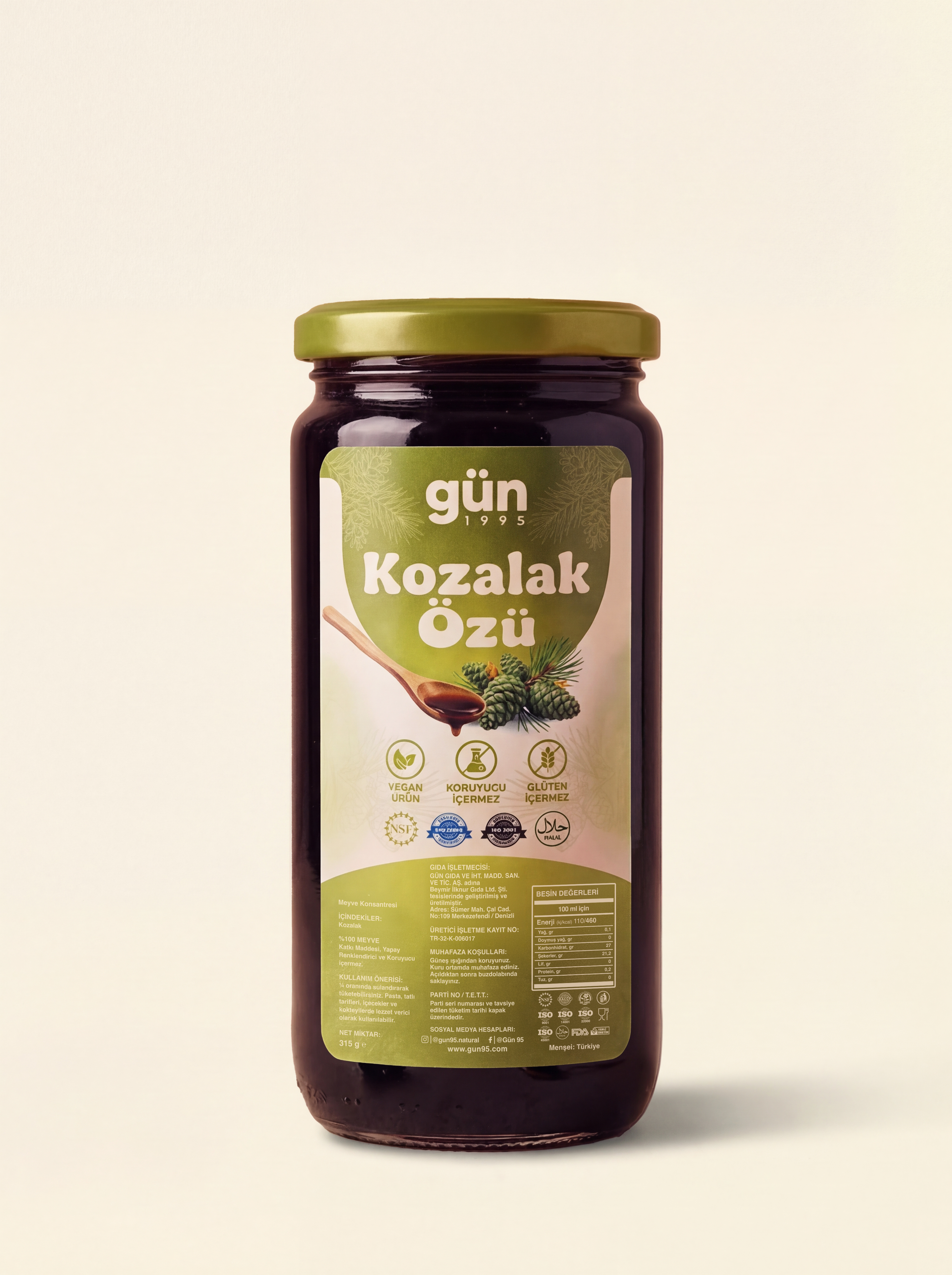 Servi Kozalak Özü 315g