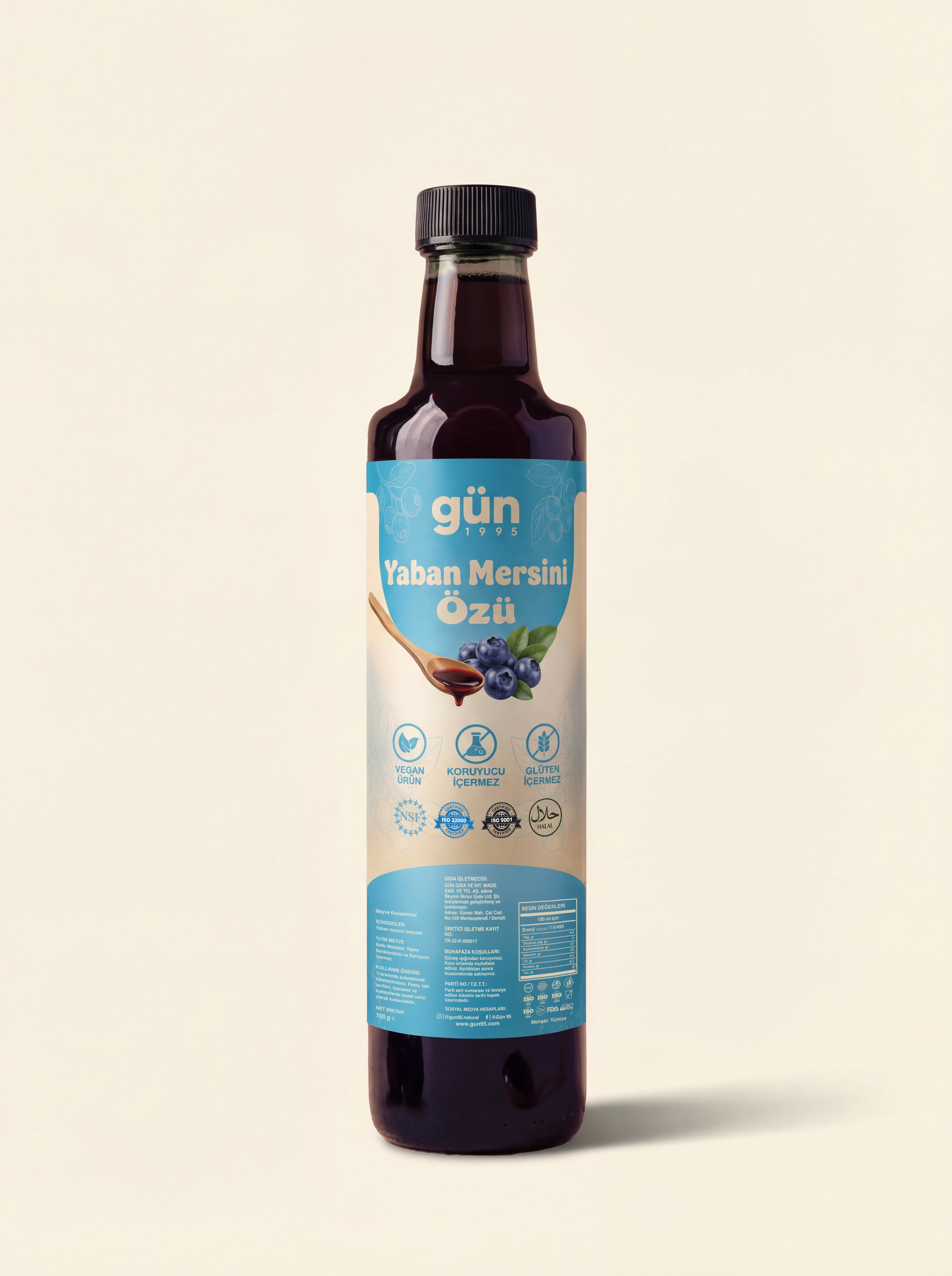 Yaban Mersini Özü 700g
