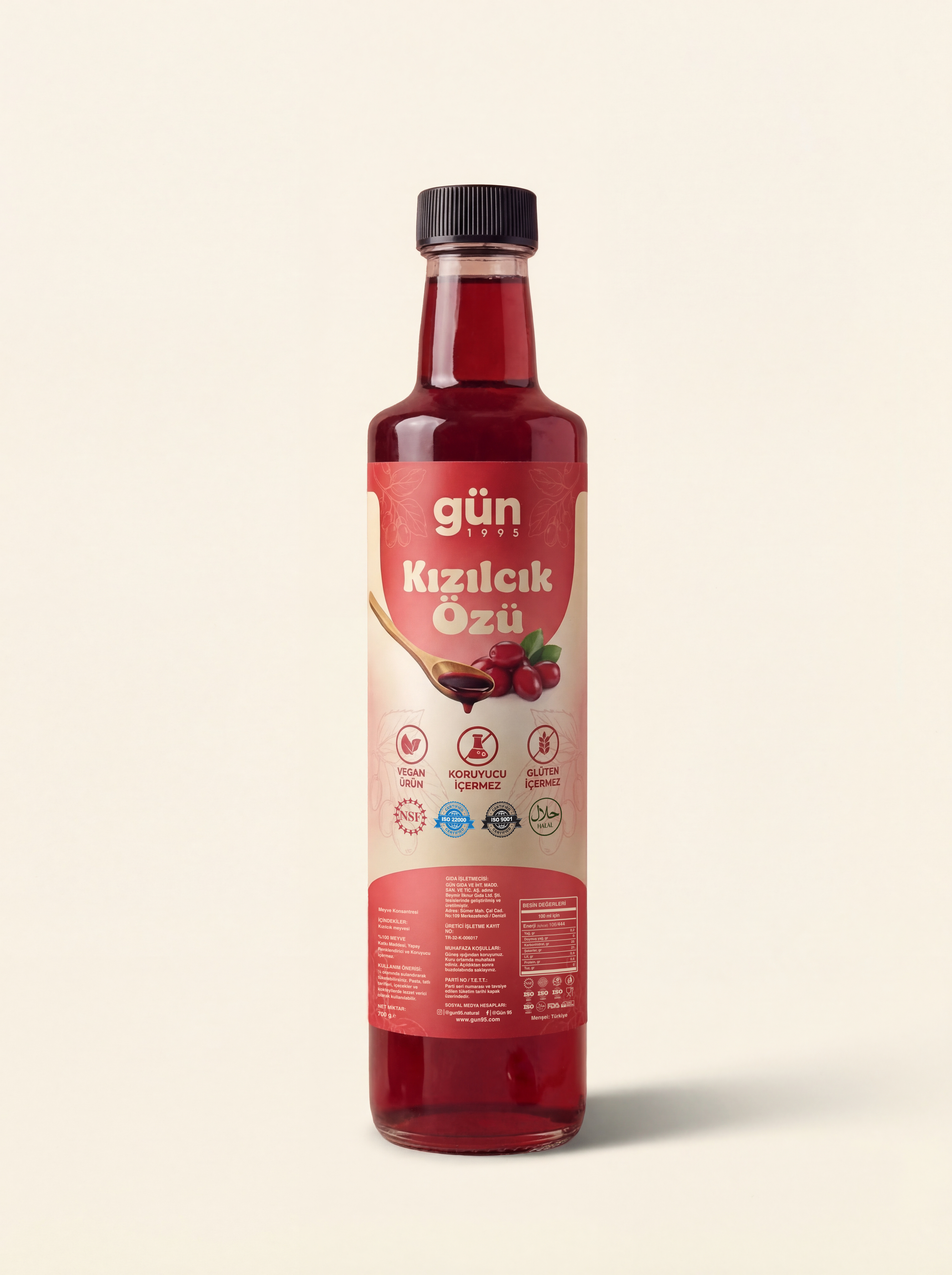 Kızılcık Özü 700g